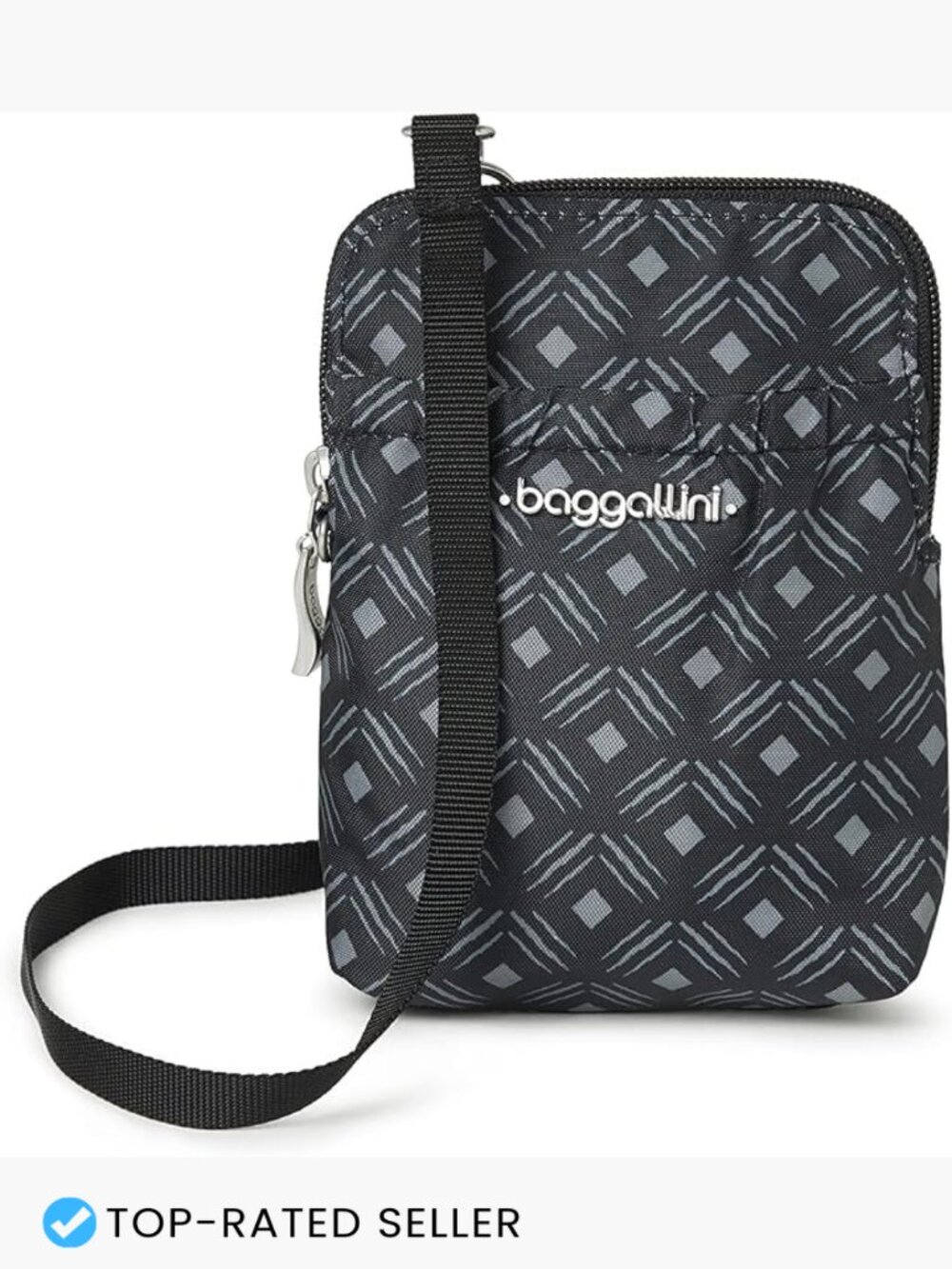 RFID Crossbody Pouch Wristlet Travel Wallet Lightweight Water Resistant
